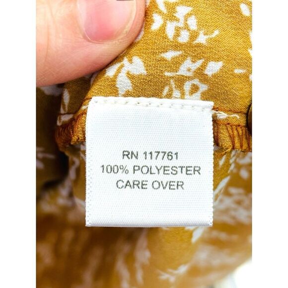 Speed Limit MPH Women’s 2X Copper Floral Lightweight Short Sleeve Boxy Top • GUC - Picture 10 of 12